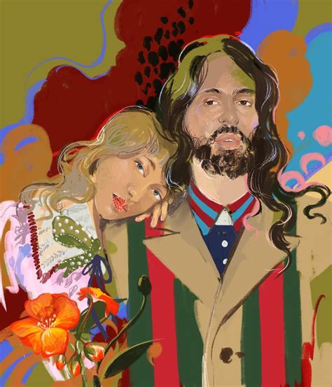 alessandro michele drawing